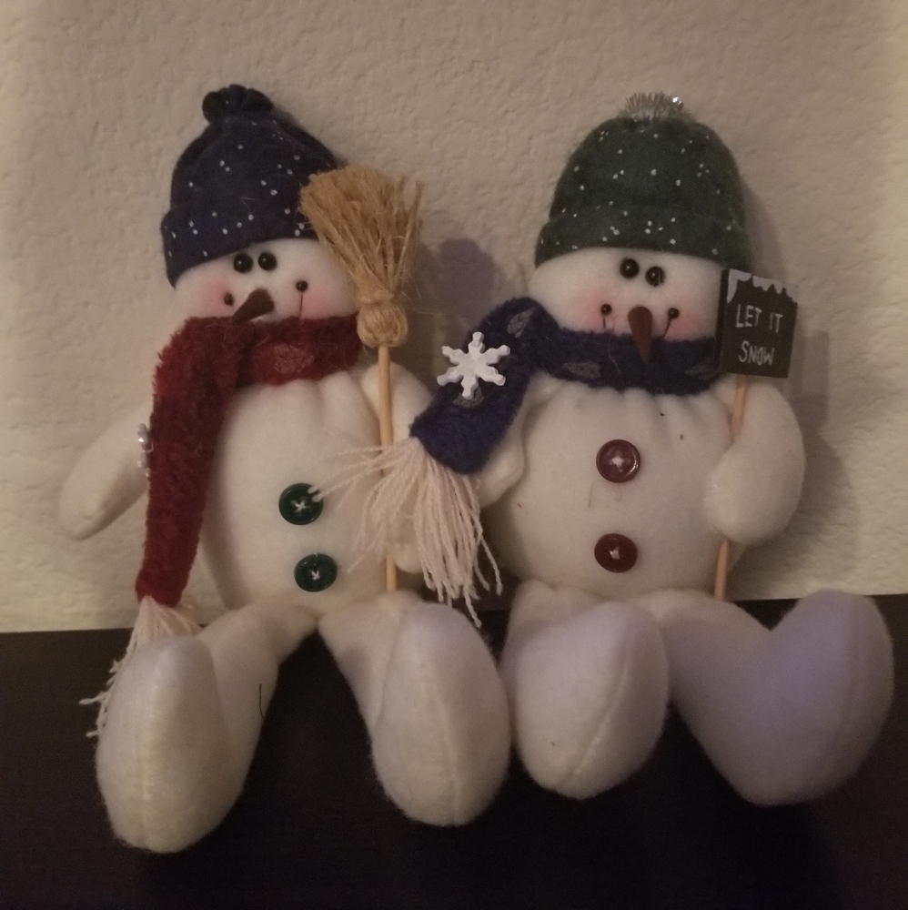 Mr & Mrs Snowman